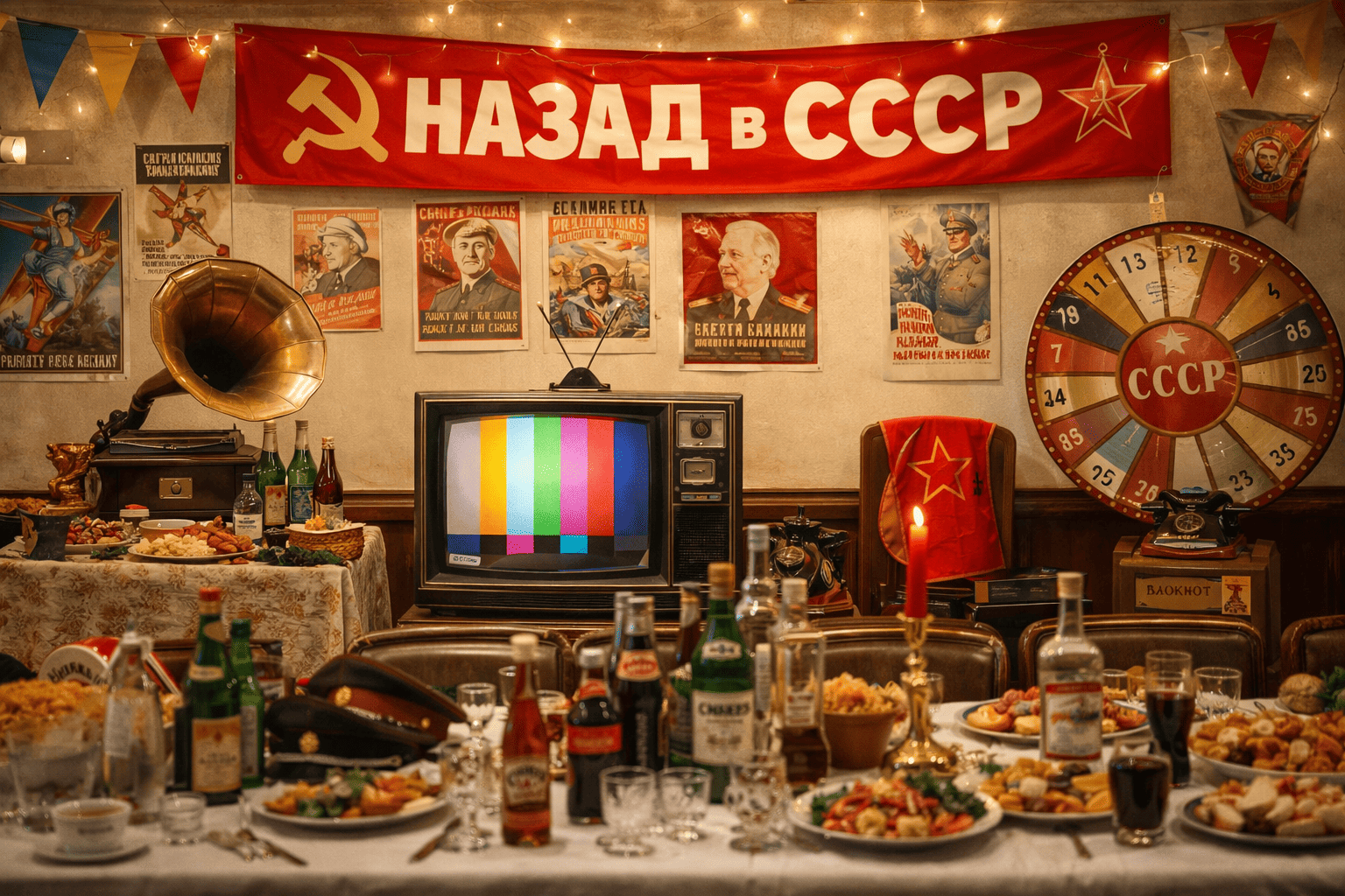 Вечеринка "Назад в СССР"